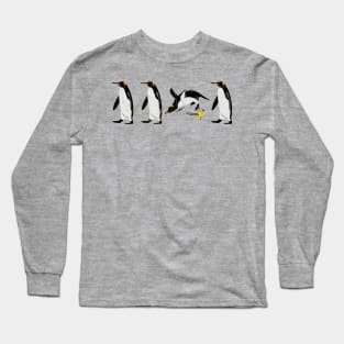 Penguins & Bananas Long Sleeve T-Shirt